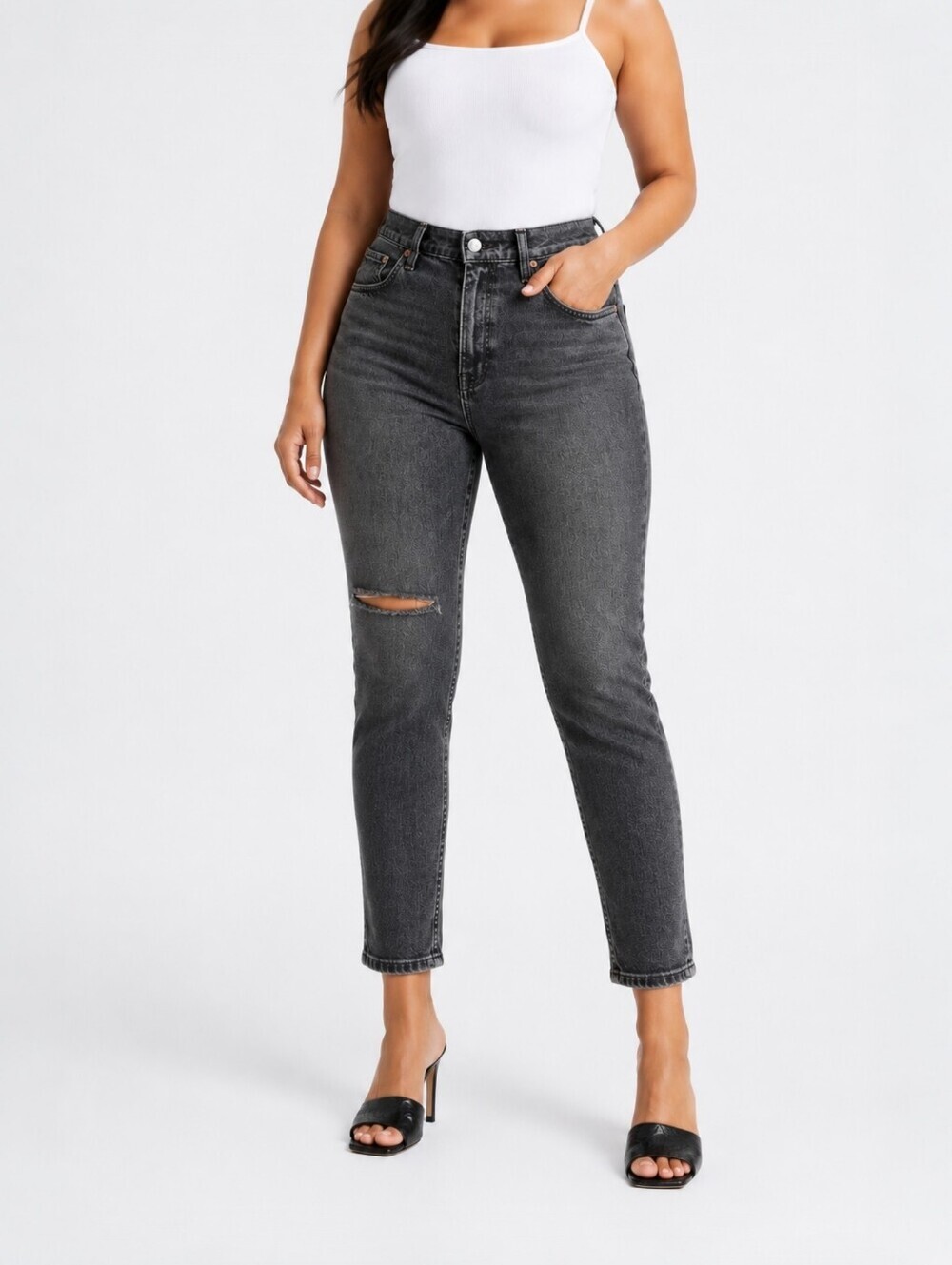 NWT Levi’s Premium 501 Skinny High Rise Jeans Dark Side of The Moon 32